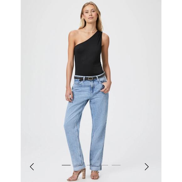 Revolve Paige Noella Straight Leg Jeans - Picture 1 of 8